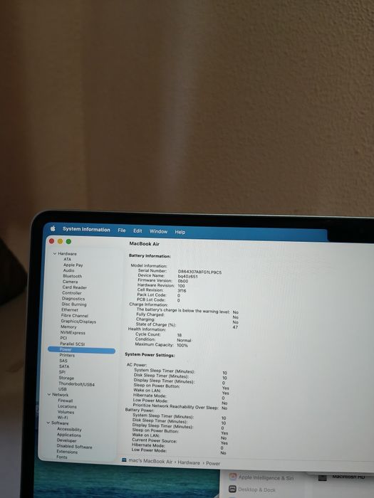Macbook Air 15" M3 2024 1TB SSD 16GB RAM