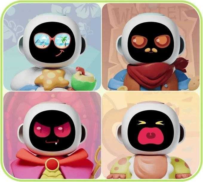 Eiliko AI Charm Bot — мини-робот-брелок с эмоциями