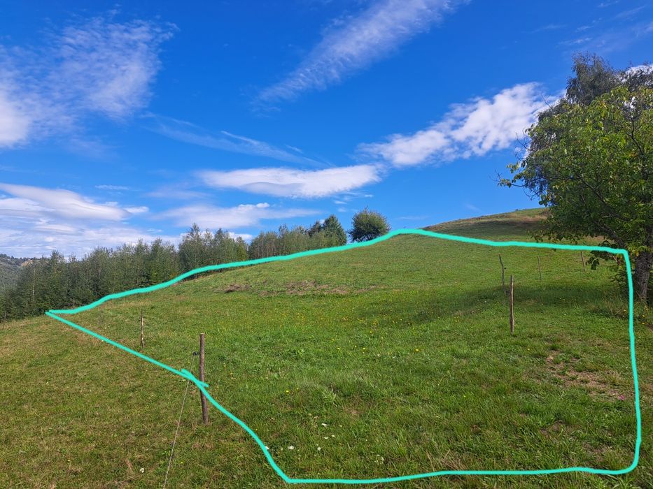 Vand teren la munte in Bulz