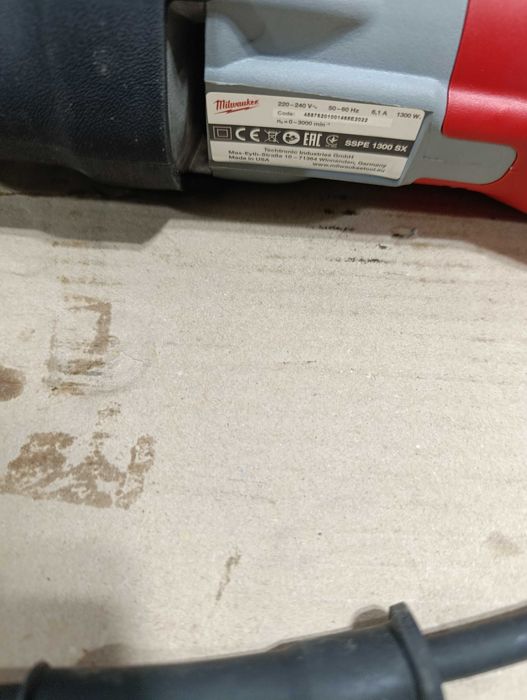 Fierăstrău sabie Milwaukee SSPE 1300 SX fierăstrău sabie electric – NOU