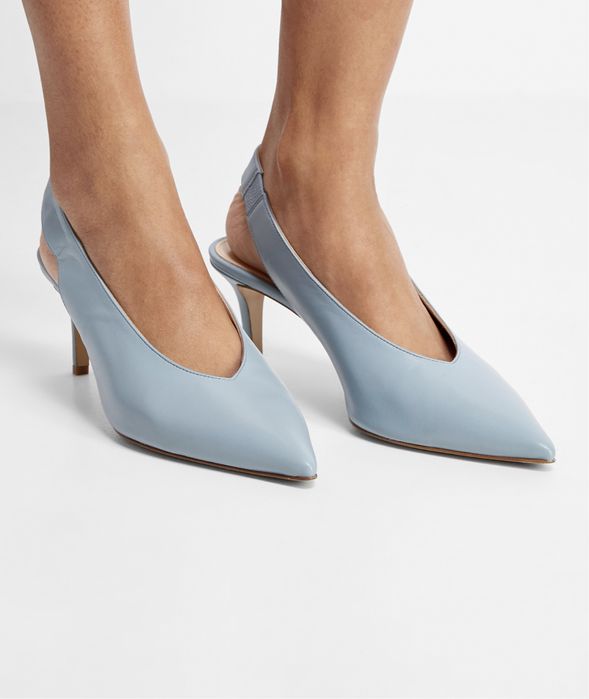 Кожаные слингбэк FABIO RUSCONI