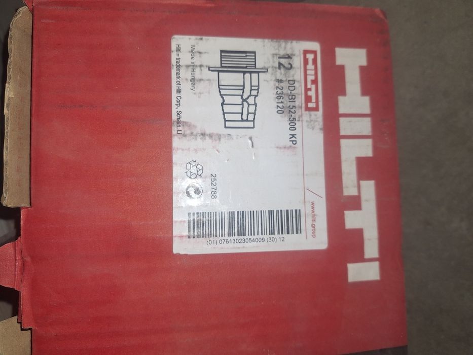Hilti DD-BI 52-500 KP, оригинальный адаптер для алмазного бурения, нов