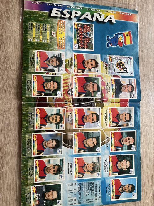 Албум Panini World Cup 1998