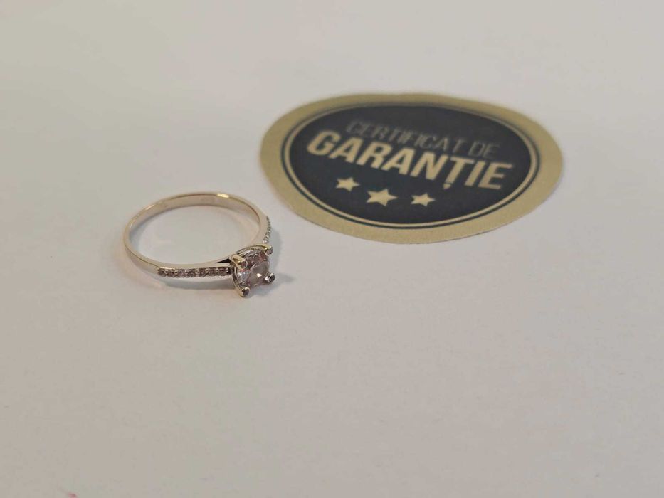 Inel aur  alb 14 K, 2.03 gr. (AG.39 / b17469.2) – Garantie 2 ani