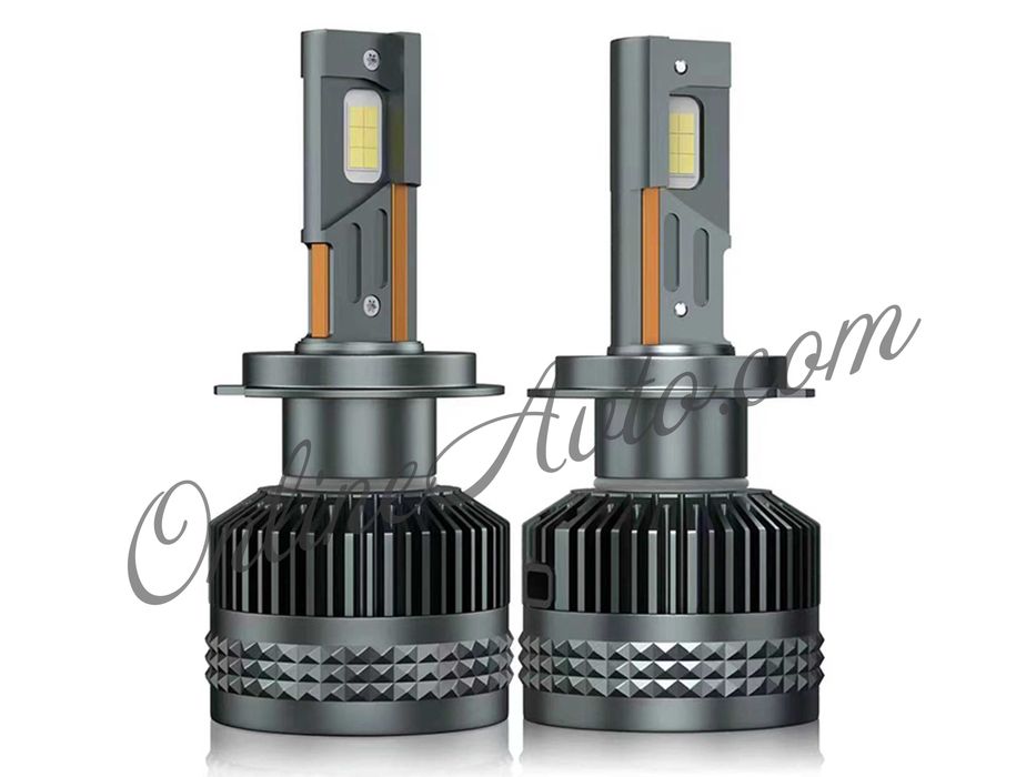 LED Диодни крушки R100 H7 100W 12V/24V фар вградена охлаждаща система