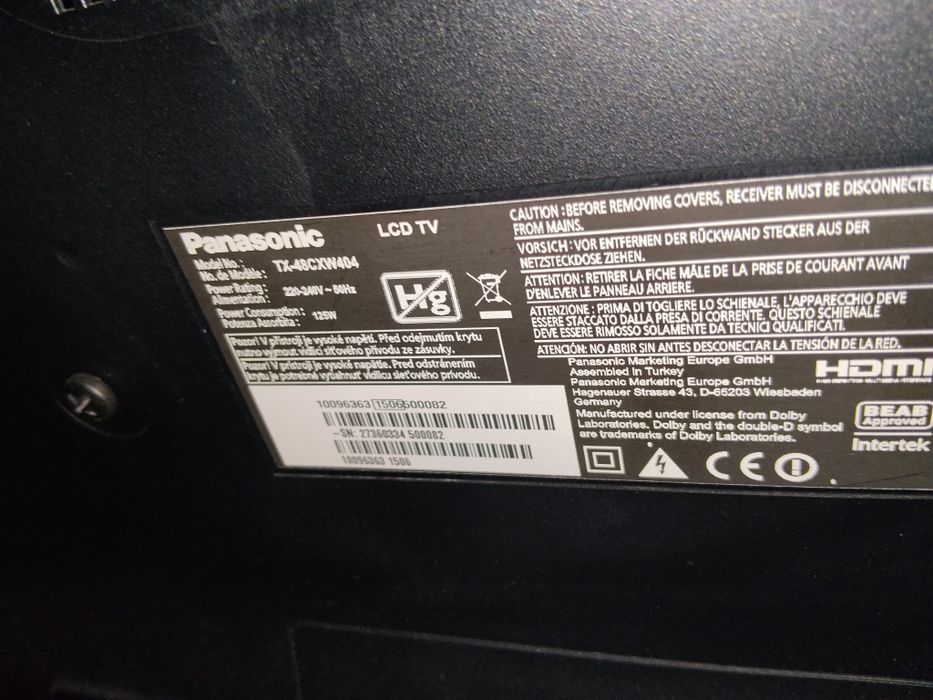 Tv parasonic Smart  4k