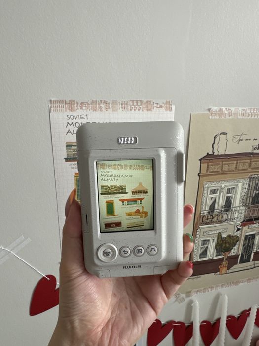 Камера + принтер Instax Mini Lilplay FUJIFILM полароид печать