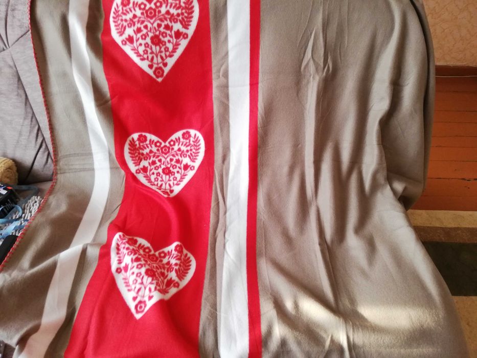 Флисовое покрывало 150*120