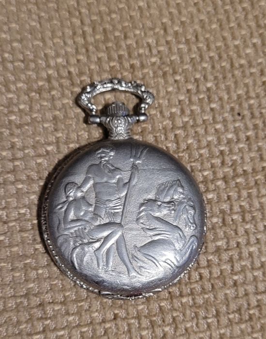 Ceas de buzunar quartz Louis Jourdan – model decorativ – funcțional