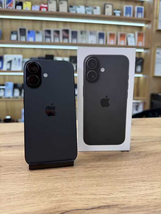 ‼️ iPhone 16 Black 128Gb - Sanatate bat.100% -  Garantie 12 luni