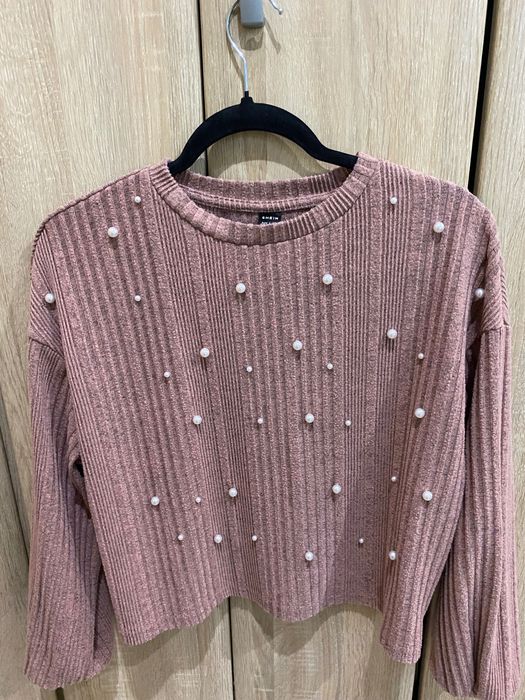 Дамска блуза с перли от shein