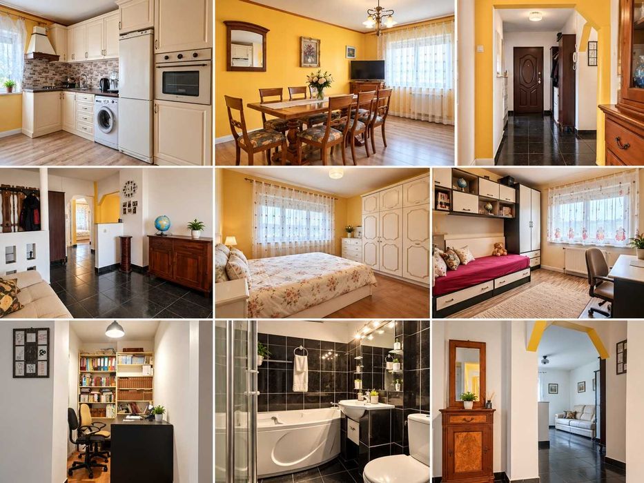 Închiriez apartament cu 3 camere în Micro17.