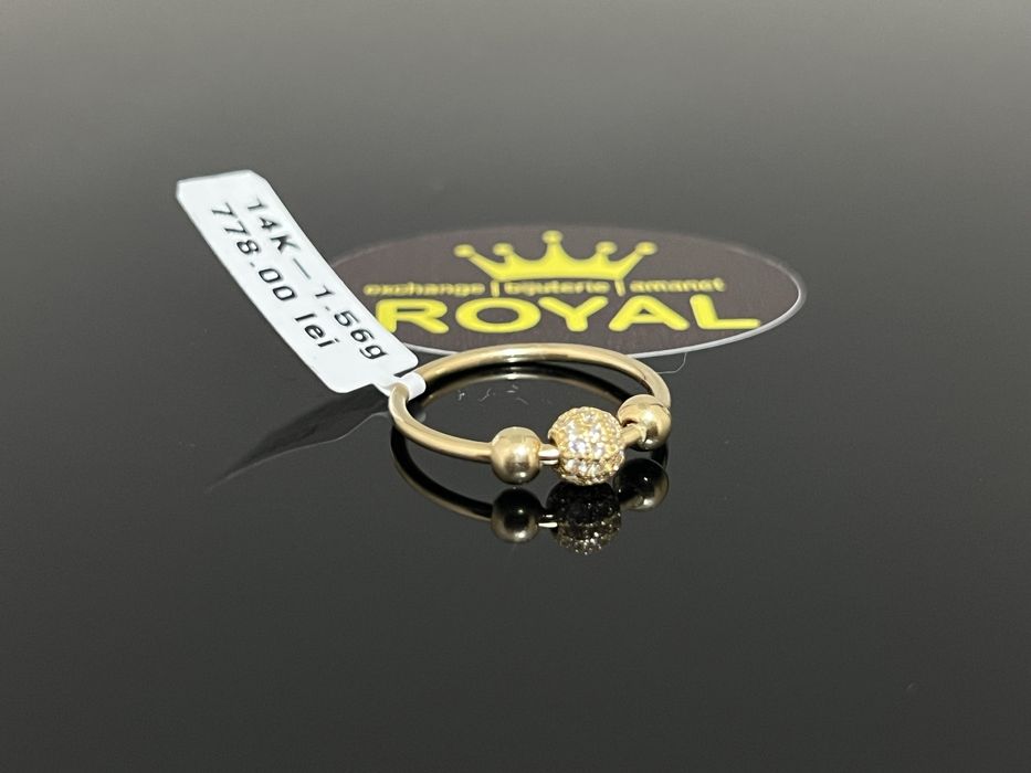 Bijuteria Royal CB : Inel dama aur 14k 1,56 grame