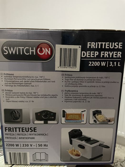 Fritteuse deep frywr