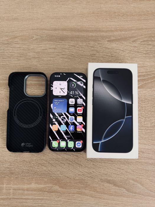 iPhone 16 pro 128 gb black