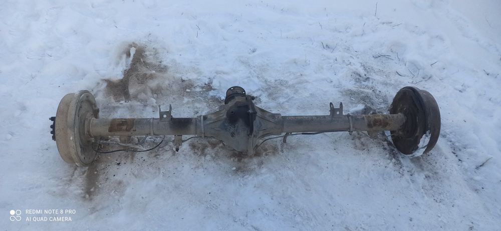 Задний мост на УАЗ Гибридный