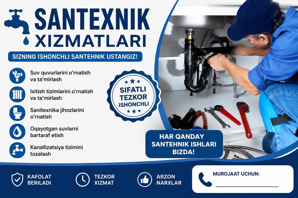 Santexnika Svarka xizmatlari