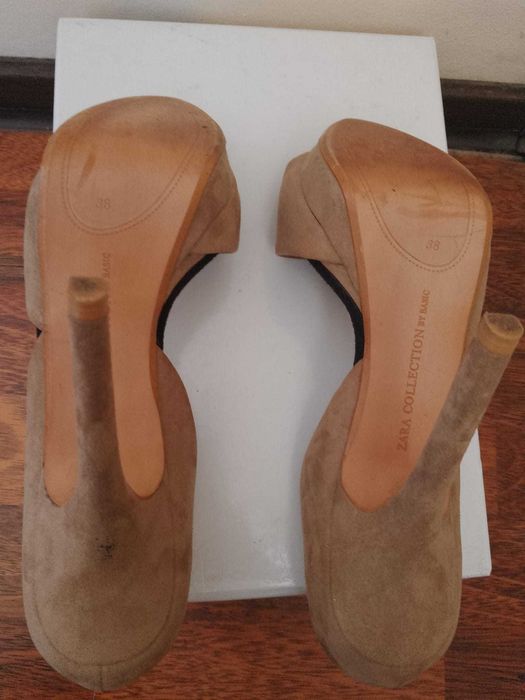 Pantofi cu toc ZARA, marimea 38!