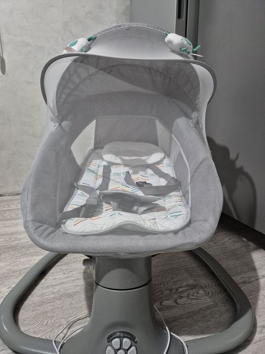 Люлька шезлонг качеля для ребёнка