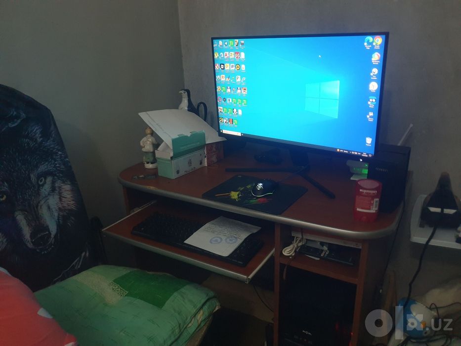 Компьютер в сборе + монитор 27″ | GTX 1050 Ti 4GB | 16GB | SSD + HDD