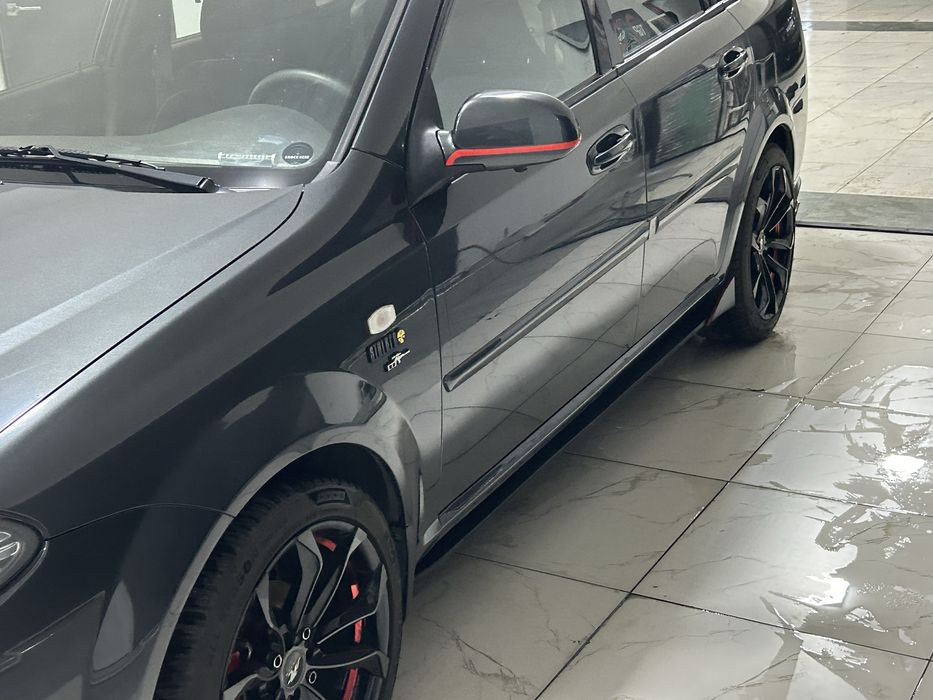 Gentra Laccetti Tuning Комплект Спойлеры Обвесы Сплиттер RedLine