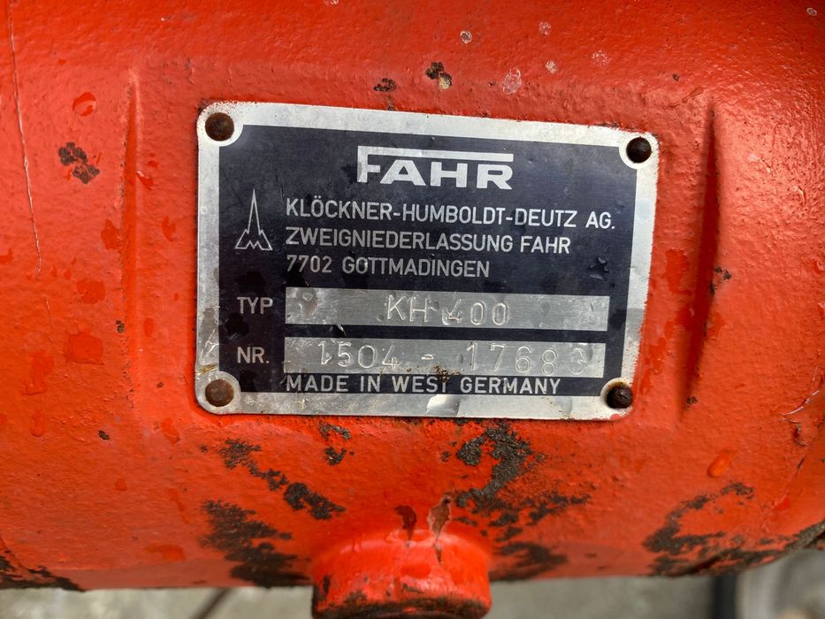 Grebla de intors fan Deutz Fahr 5 m