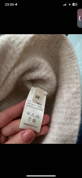 Vand pulover Roberto Collina din casmir