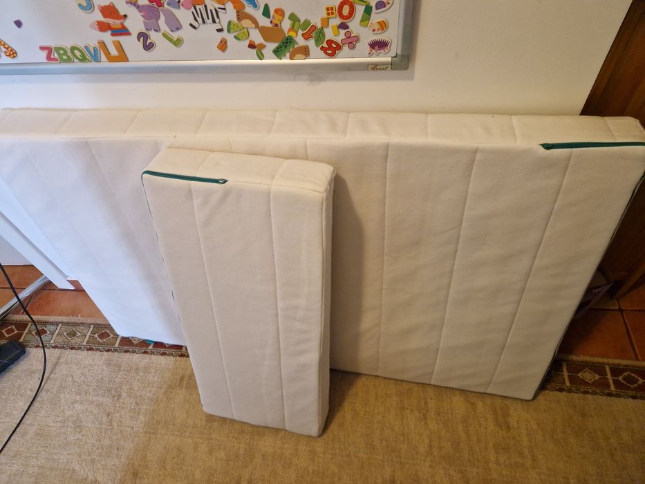 Vand pat copil ( 165x80cm ) ( Jysk) cu/fara  saltea Ikea ( 165x80cm)