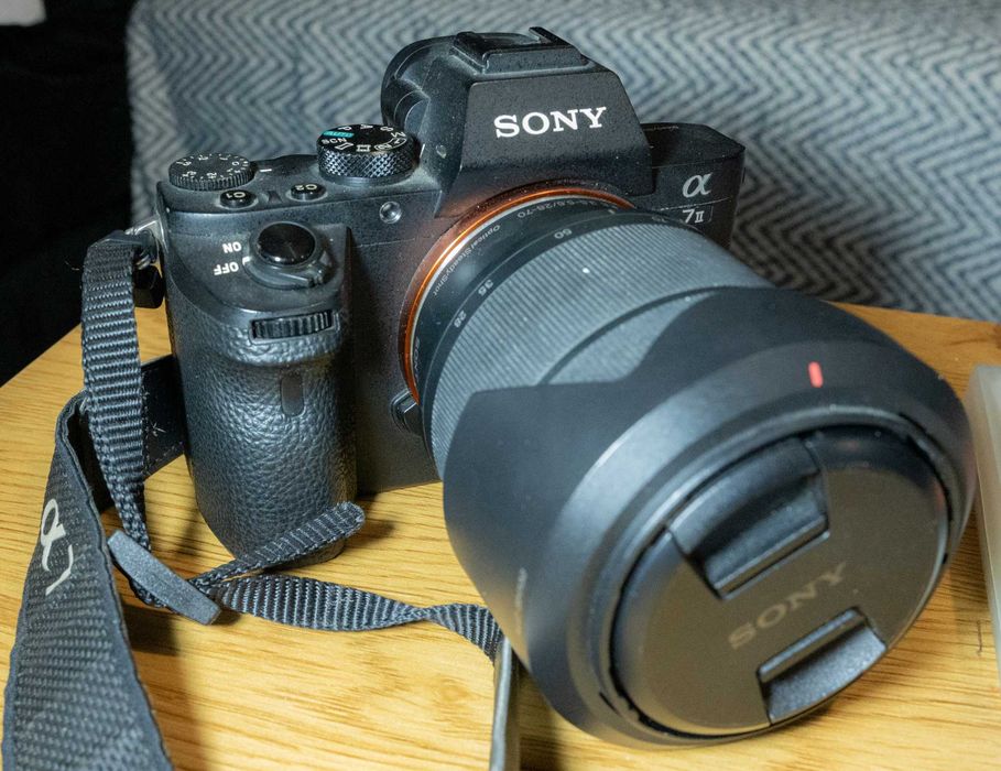 Kit Sony A7 II + Sony FE 16-35 f/4 Zeiss + Sony FE 28-70 f/3.5-5.6