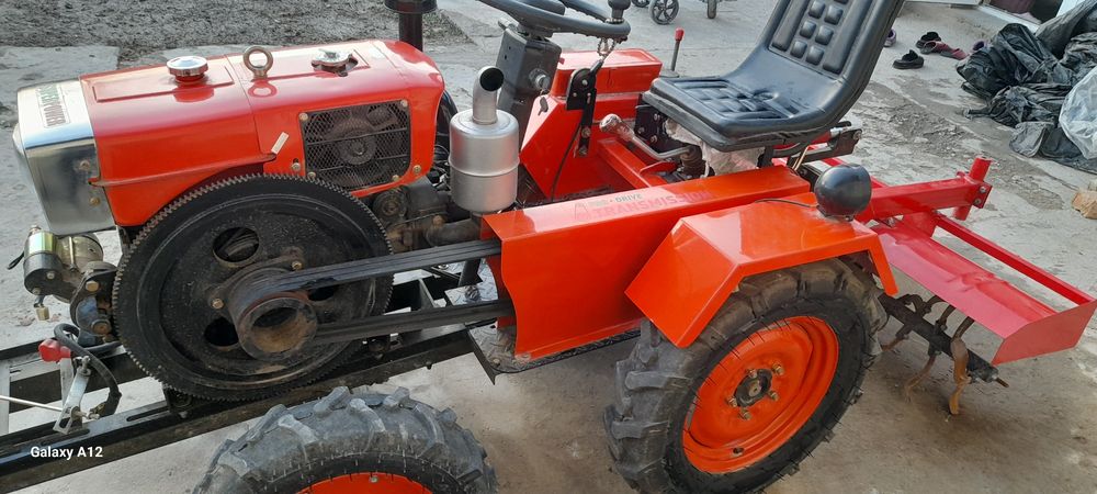 Мини трактор 18 от кучига эга 1105 дизел