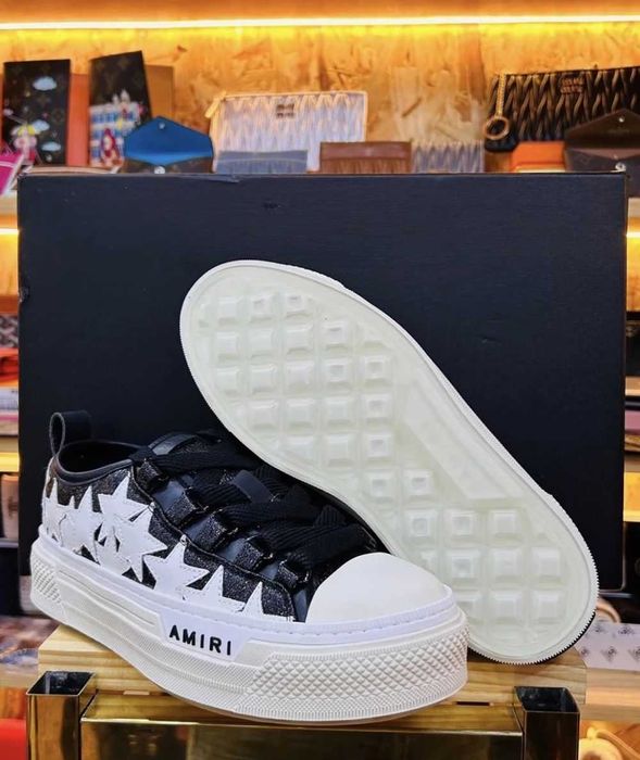 Amiri Stars Court Low "Black/White"