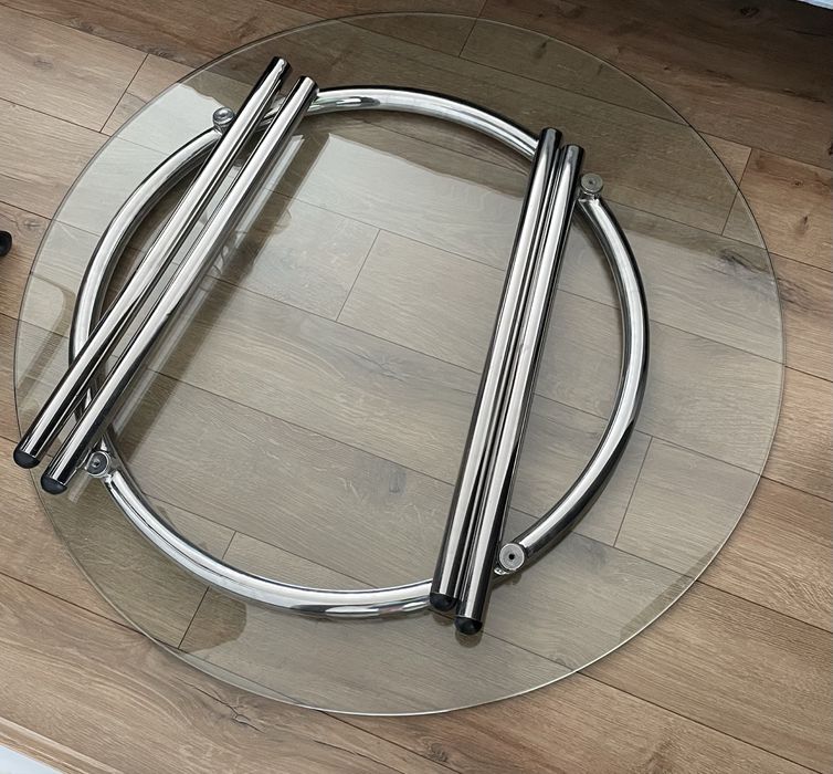 Masa Sticla Rotunda IKEA Diametru 105 cm