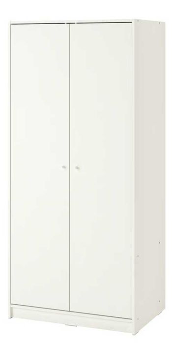 Dulap 2 uşi, alb, 80x55x176 cm