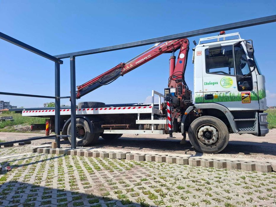 Услуги с Кран, камион с кран, самосвал мини багер, бобкат