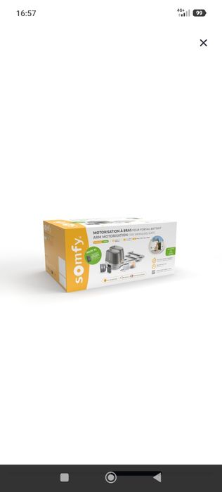Motor poarta batanta Somfy evolvia xl