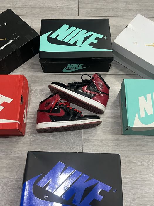 Jordan 1 mid Bred patent