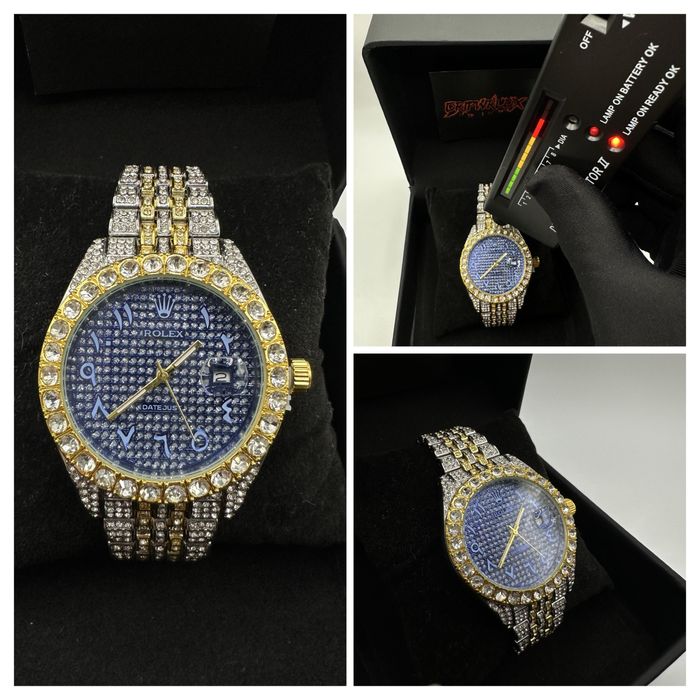 Rolex Datejust 40mm Мойсанит Диамант Арабски Циферблат Различни Модели