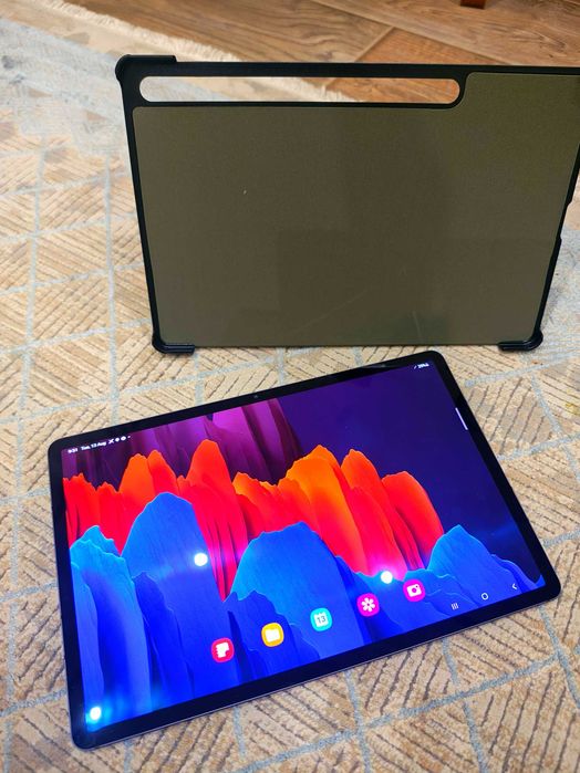 ПЛАНШЕТ SAMSUNG GALAXY TAB S7+ Plus Огромный Super Amoled 120ГЦ +Чехол