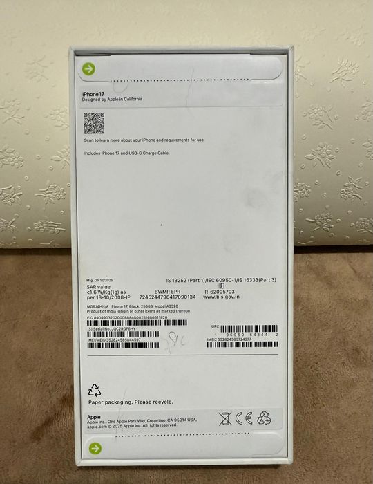 Iphone 17 256 gb
