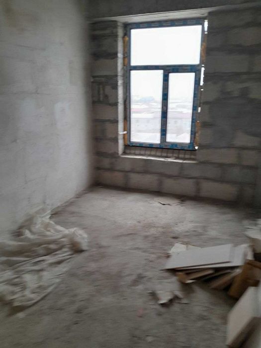 3комнатная Коробка! С кадастром! 6-этаж, 6-баня