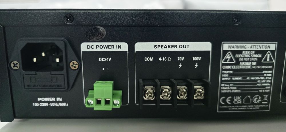 Усилвател BST APM1060 60 W, с USB, SD, BLUETOOTH, FM