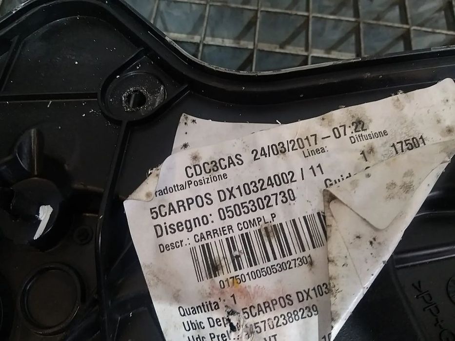 Macara geam electric dreapta spate alfa romeo giulietta 940 0505302730