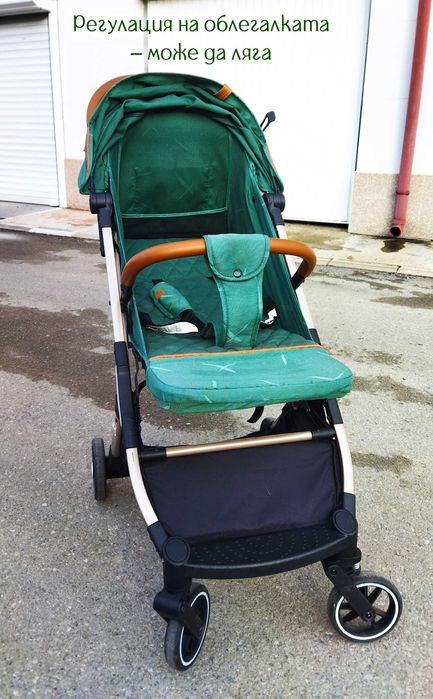 Лятна детска количка Chipolino Сити 15 кг + дъждобран за количка