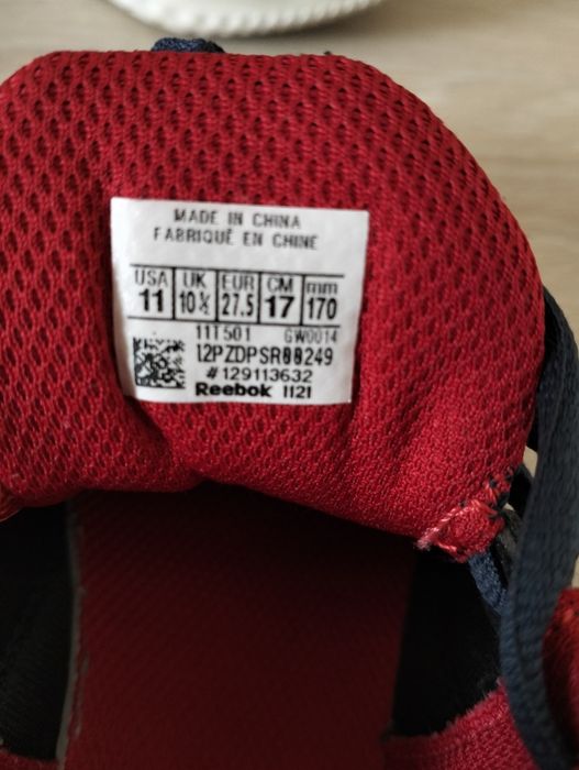 Продкм детские кроссовки Reebok оригинал