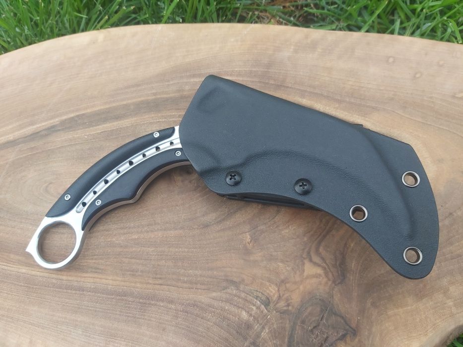 Тактически нож карамбит Todd Begg с полимерна кания,Full Tang