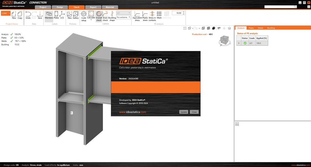 IDEA StatiCa 2024 (24.1) Full Licență Permanentă