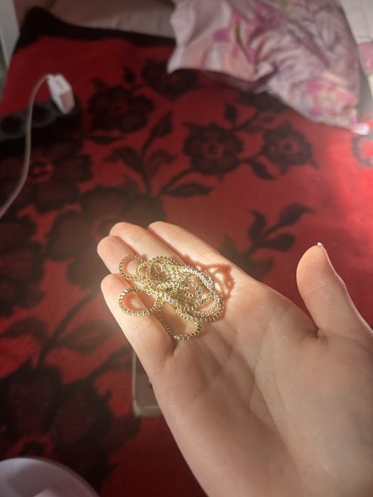 Set aur 14K lanț+ brățară tennis