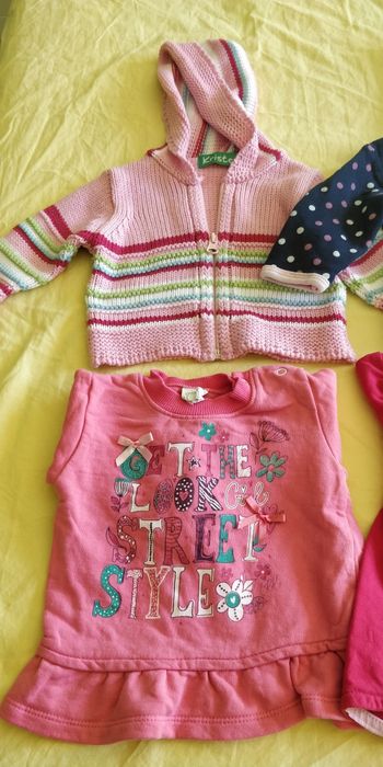 Лот зимни дрехи 6м. за момиче