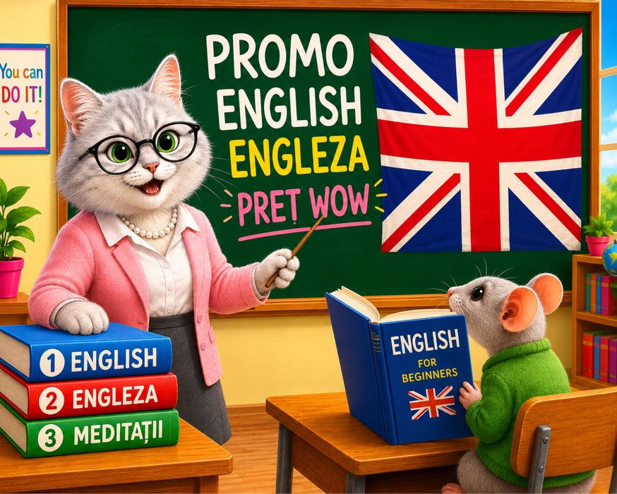 Engleza, pret BOMBA