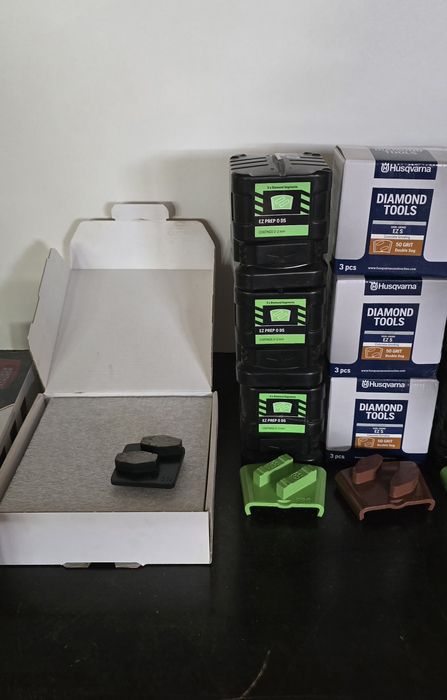 Discuri segmenti plăcute diamant slefuit beton htc diamatic  husqvarna